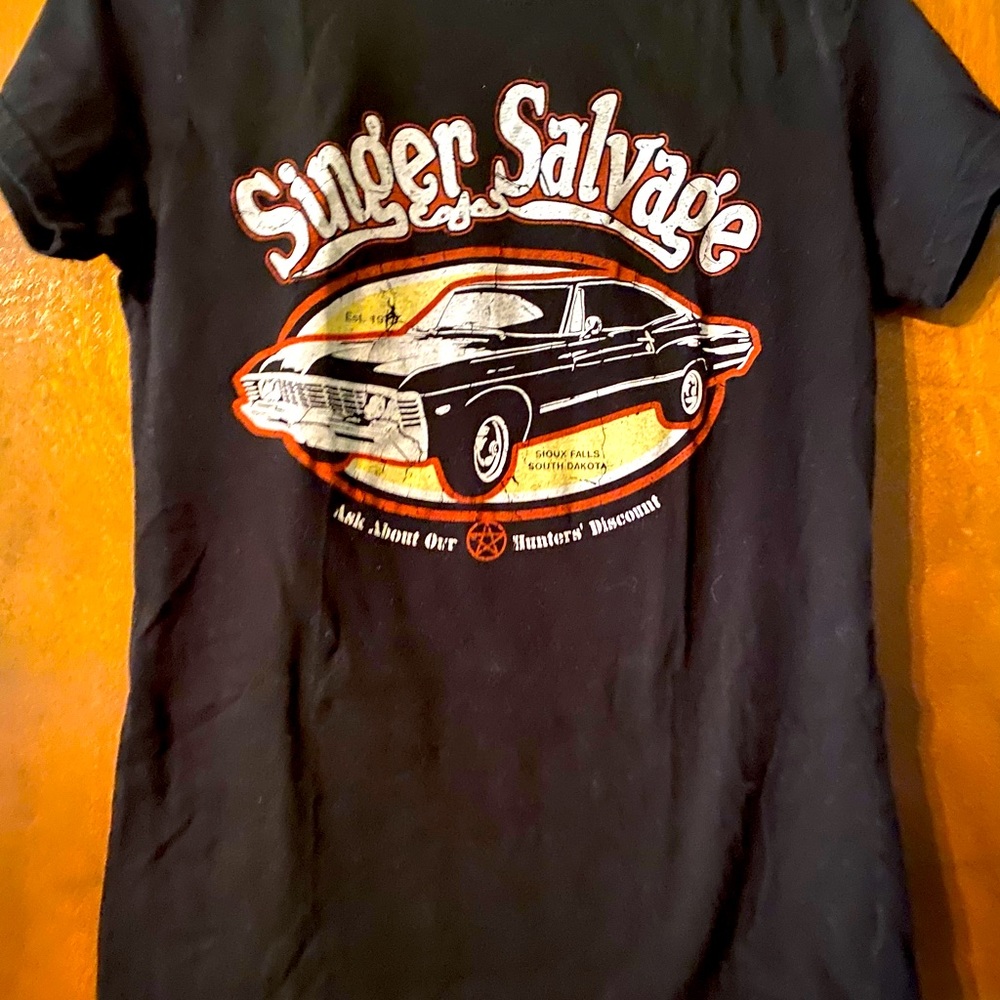 Supernatural Singer Salvage Tee